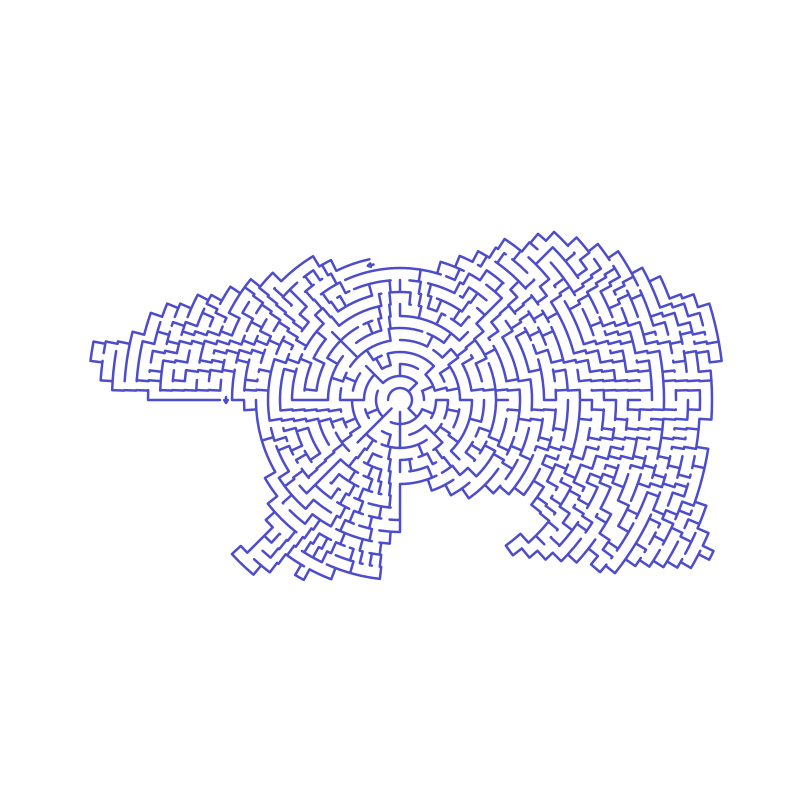 maze generator bear 1
